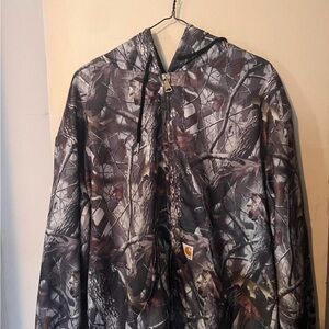 Camouflage Hooded Jacket